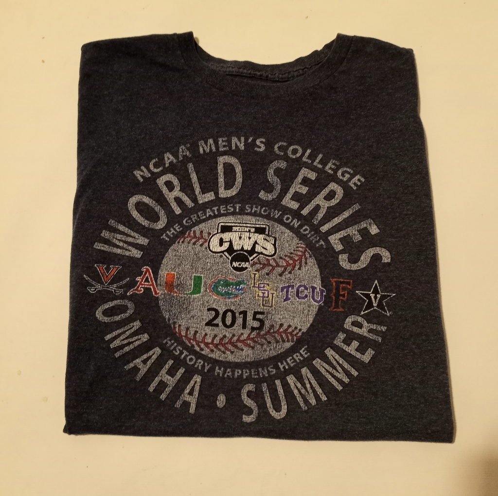 2015 Ncaa Menâs College World Series TShirt 2015 Ncaa Menâs College World Series TShirt
